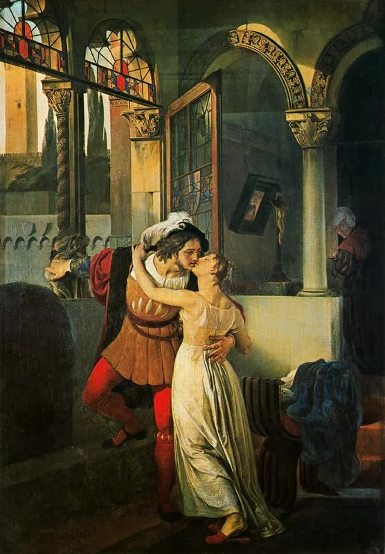 Francesco Hayez - Romeo e Giulietta