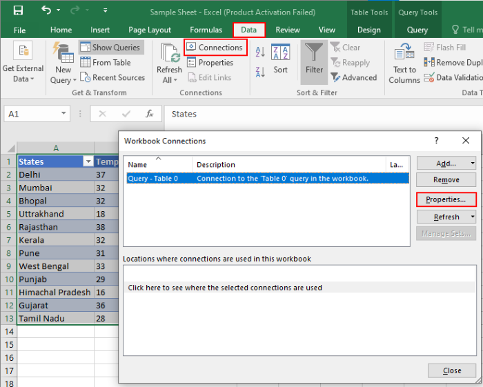 collega i fogli di google con excel 11