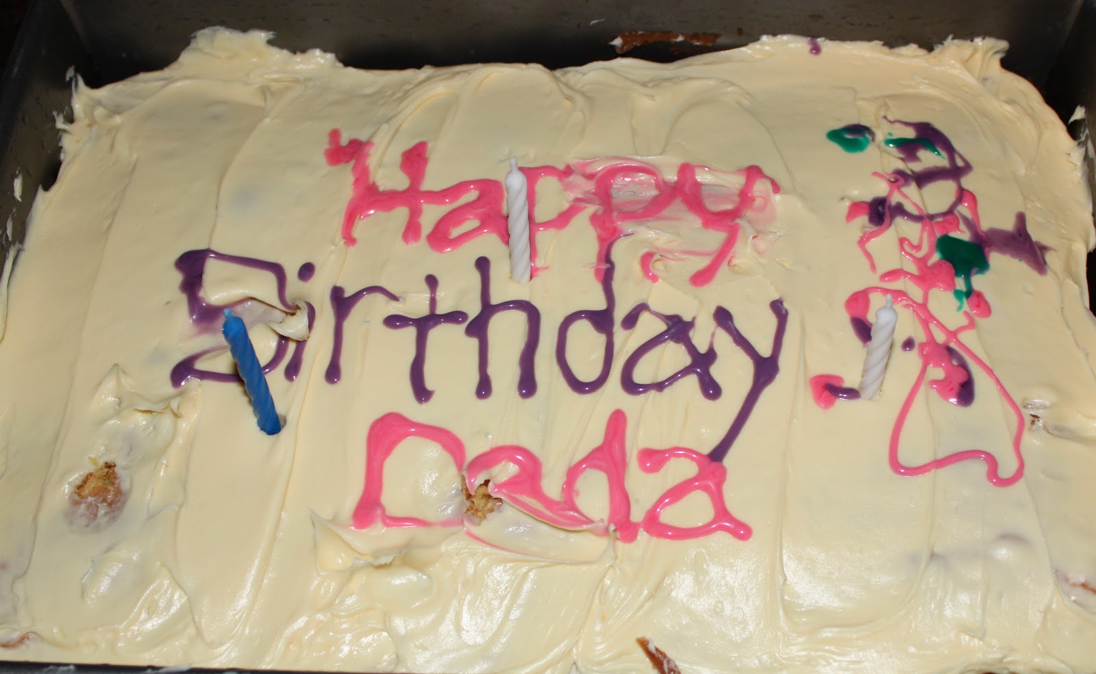 Handmade Happiness Real Life Birthday Cake