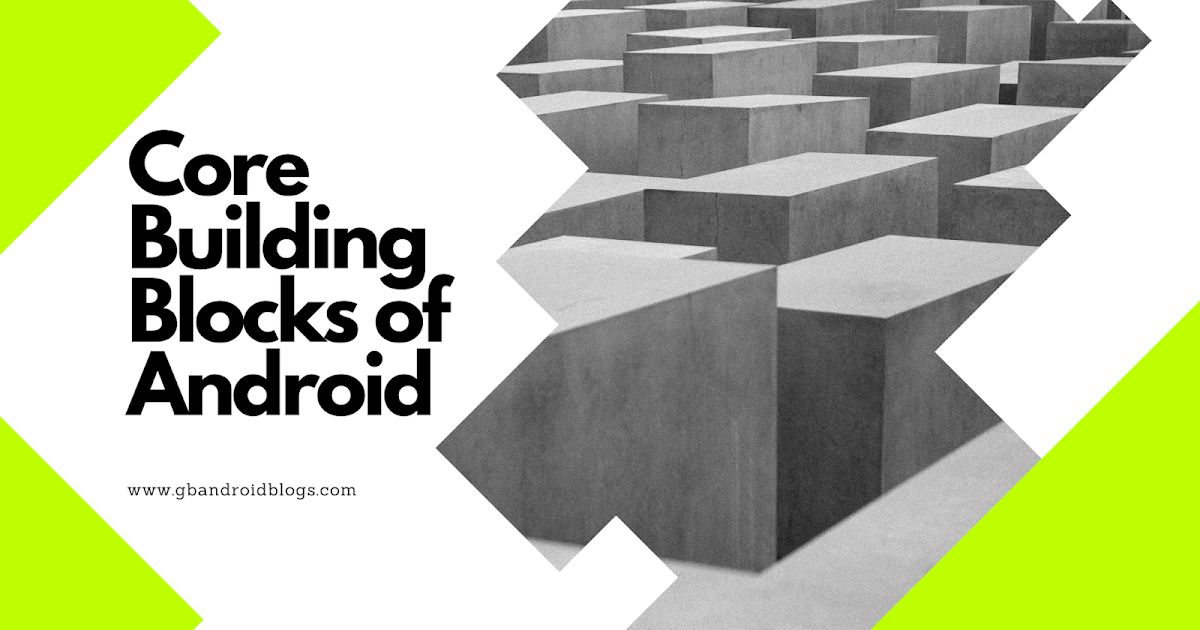 Android Core Building Blocks