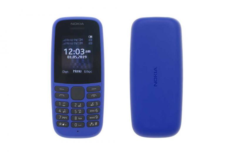 Điện thoại Nokia 105 DS Xanh 2019 – Hàng chính hãng