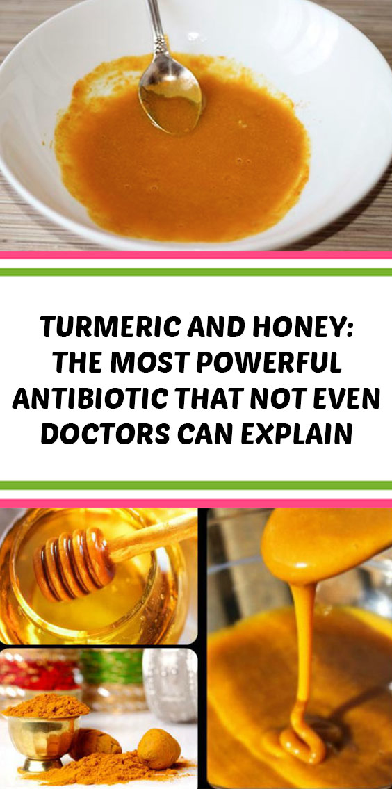 Turmeric and Honey The Most Powerful Antibiotic That not even Doctors