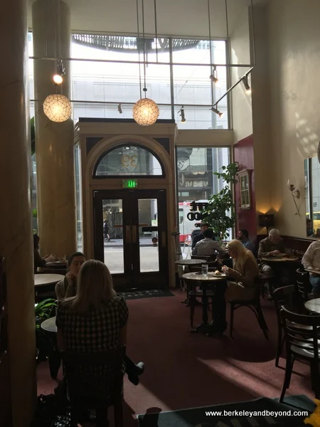 interior of Caffe Bianco in San Francisco