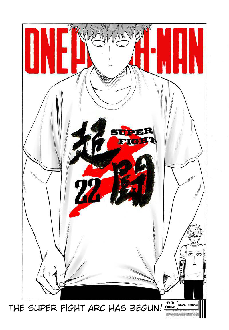 One Punch Man Chapter 61 One Punch Man Manga Online