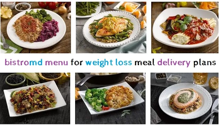 bistromd menu for weight loss meal delivery plans