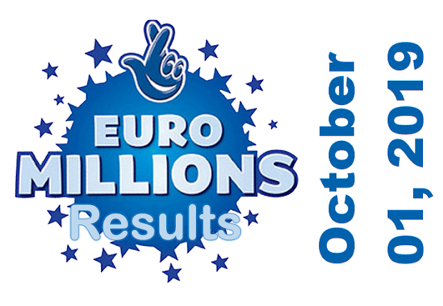EuroMillions Results for Tuesday, October 01, 2019 EuroMillions Results for Tuesday, October 01, 2019