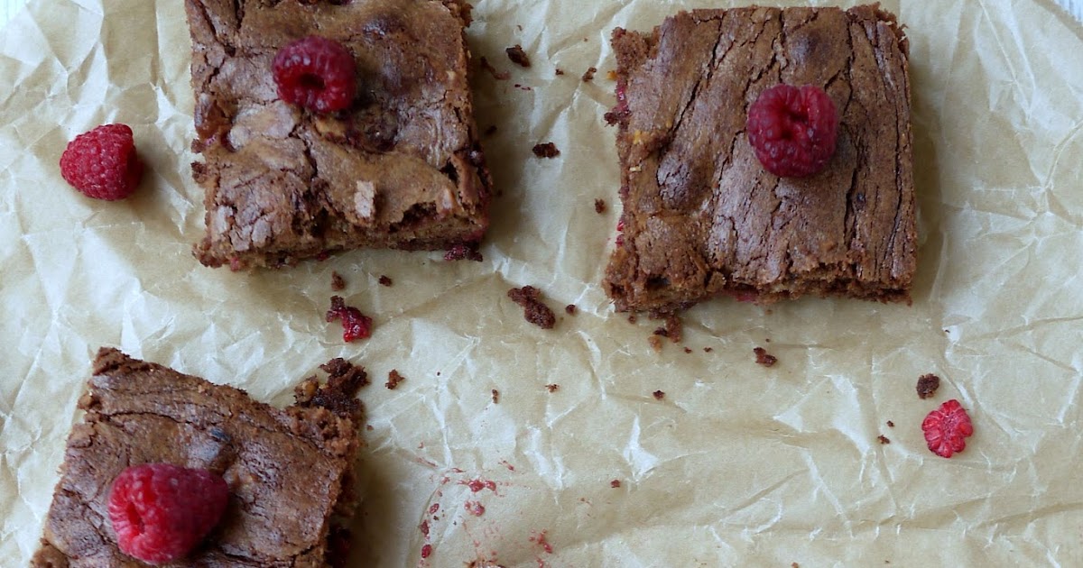 Experimente aus meiner Küche: Brownies mit Himbeeren und weißer Schokolade