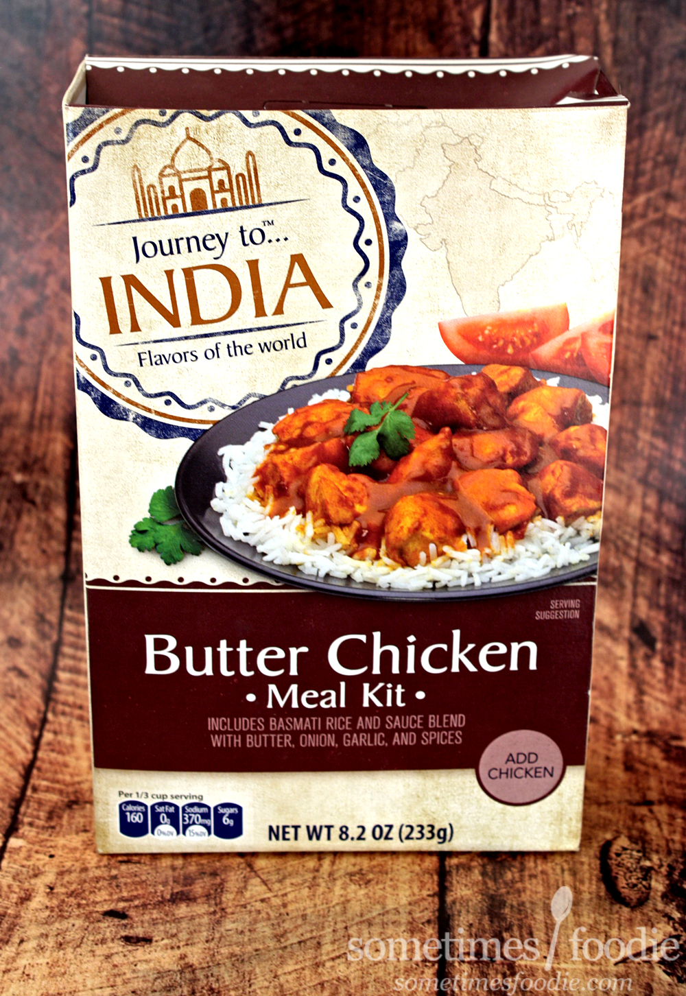 Sometimes Foodie Butter Chicken Meal Kit Aldi