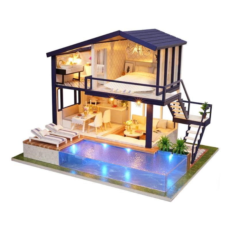 LOL SURPRISE DOLL HOUSE Made with REAL WOOD Furniture Diy House kids Gift