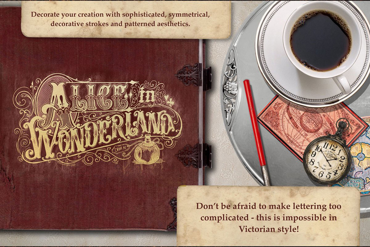 Victorian Lettering Creator Kit 4788869 5 Victorian Lettering Creator Kit 4788869