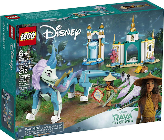 LEGO Disney Raya and Sisu Dragon