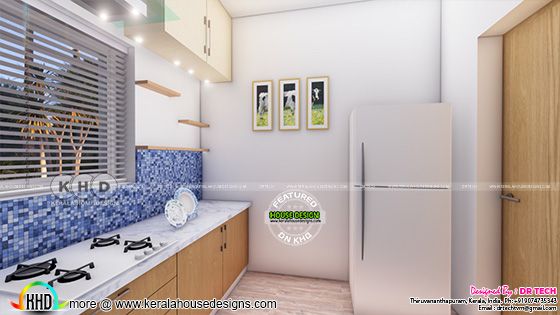 kitchen interior rendering