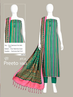 Bipson Preeto 1083 Pashmina Winter Collection