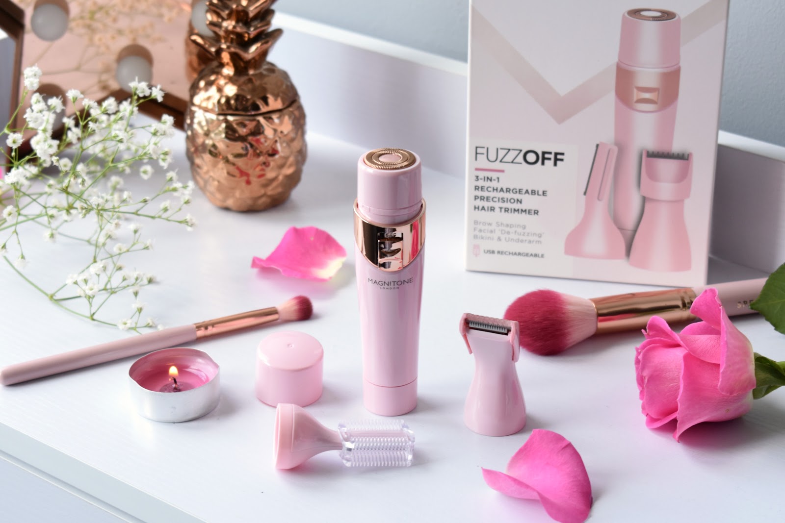 Haysparkle Magnitone Fuzz Off 3 In 1 Precision Hair Trimmer Review