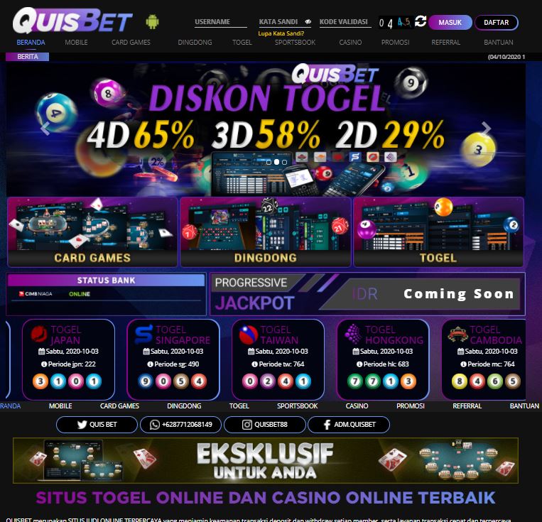 Bandar Live Dingdong Online Resmi Dan Terpercaya INFO