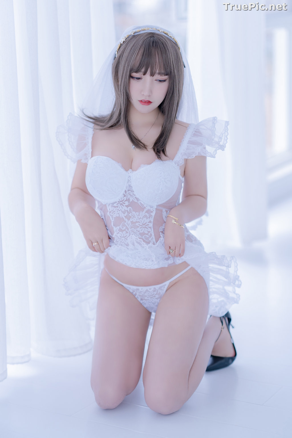 Image Chinese Cosplay Model - 过期米线线喵 (米線線sama) - Beautiful Sexy Bride - TruePic.net - Picture-32