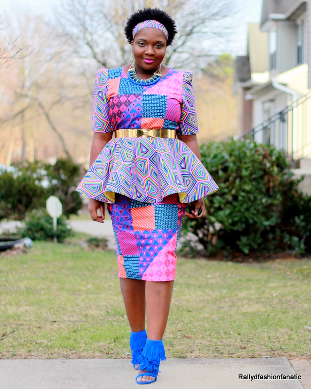 structured peplum dress