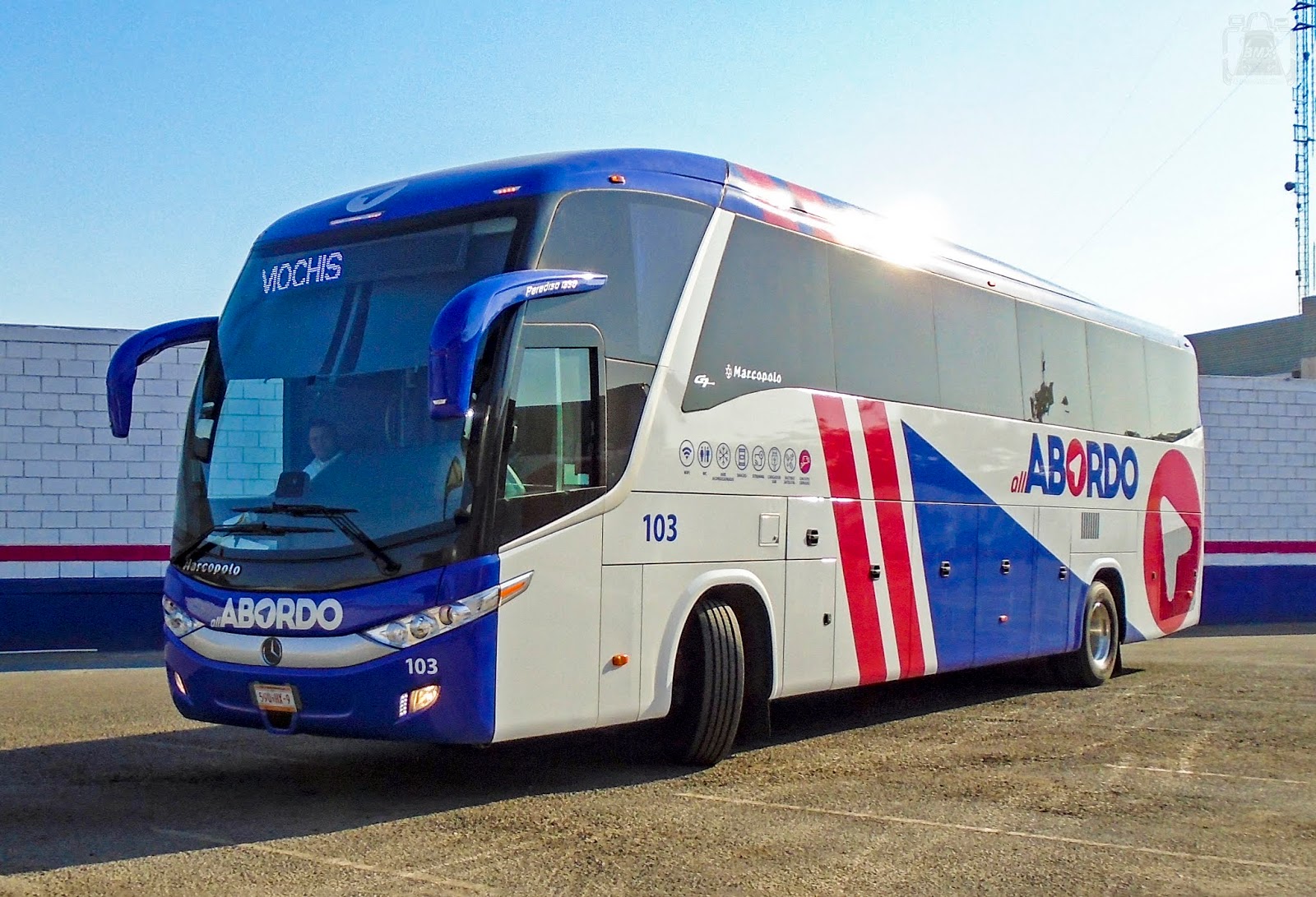 Autotransportes y carga All Abordo BusMéxico