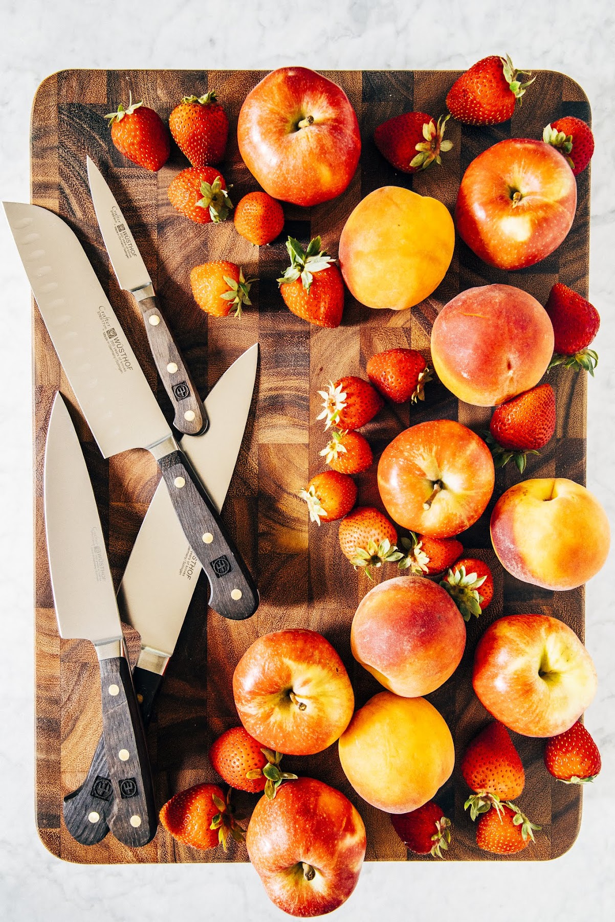 how to prep fruit for pies