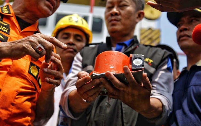 Indonésia encontra caixa-preta de avião que caiu com 189 a bordo