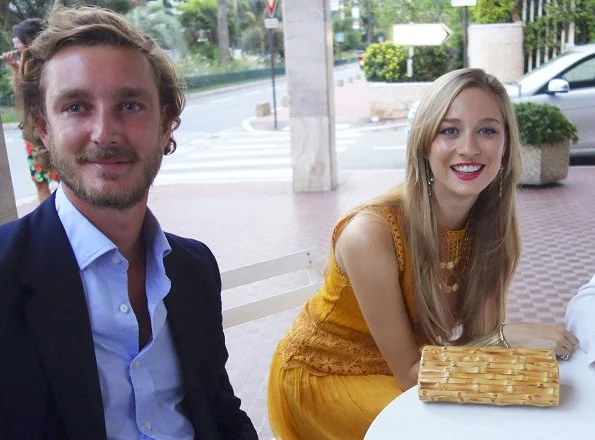 Princess Caroline of Hanover, Pierre Casiraghi and Beatrice Borromeo, Stefano Ercole Carlo, Princess Grace Hospital of Monaco, Prince Albert, Princess Charlene