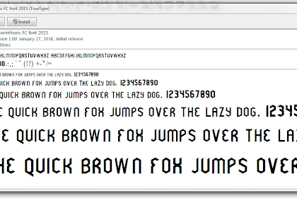 Font Corinthians 2015-2016