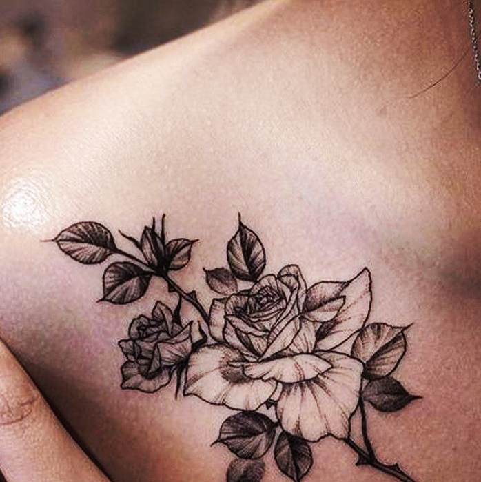 Best Rose Tattoo - Beautiful Tattoos