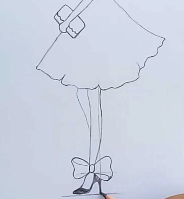 رسم فتاة بالرصاص رسم فتاة جميلة بالرصاص