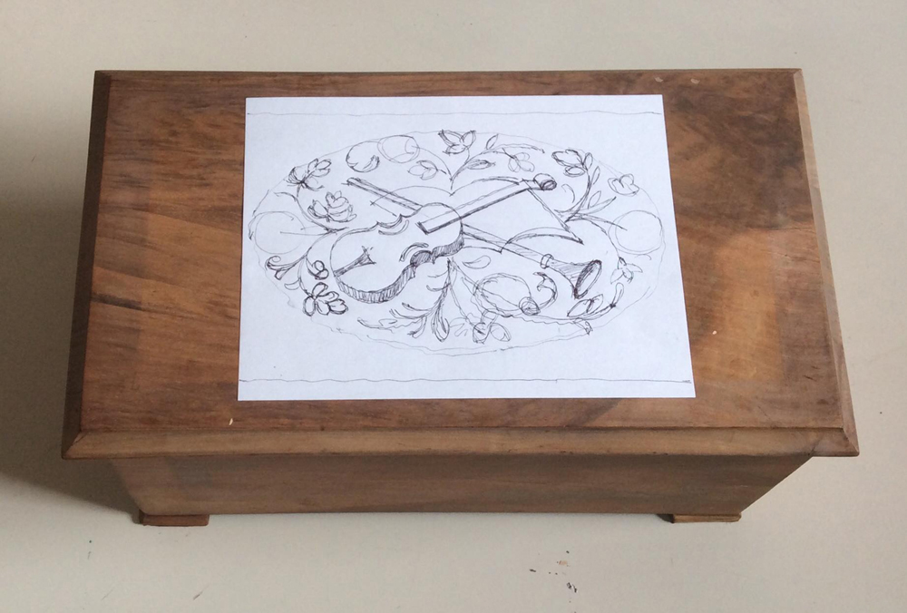 Art Restoration San Francisco Swiss music box. Art restoration San