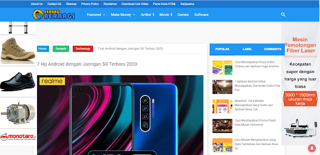 Iklan Google Adsense Melayang di Kiri dan Kanan Blogspot Iklan Google Adsense Melayang di Kiri dan Kanan Blogspot