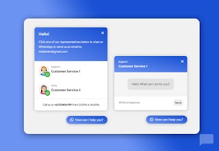 Membuat Widget Chat Whatsapp Dengan Nomor dan Akun Ganda