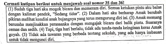 Contoh Soal Dan Pembahasan Menentukan Amanat Cerita Soal Un Tahun 2019 Zuhri Indonesia