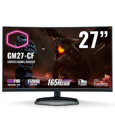 Màn hình cong Cooler Master GM27-CF 27" VA 165Hz