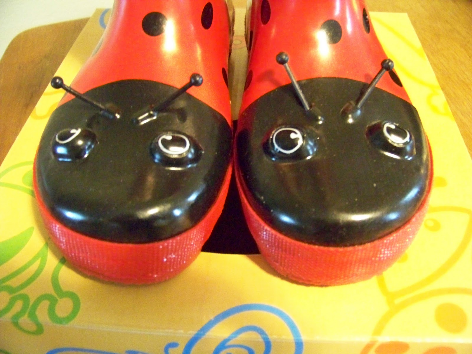 women's ladybug rain boots