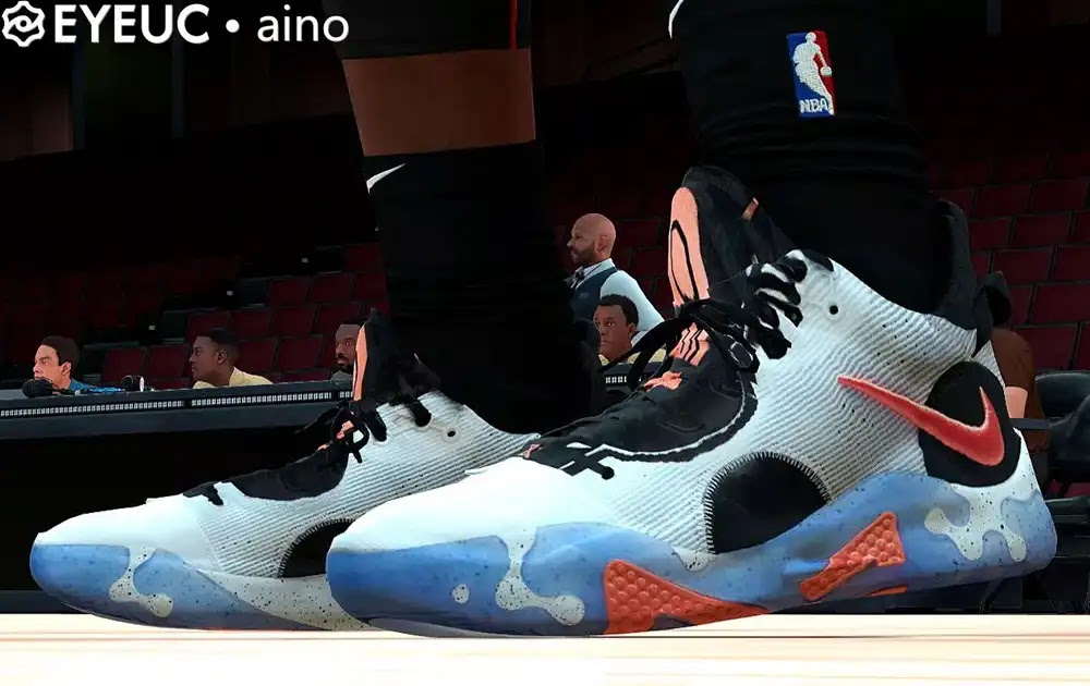 NBA 2K22 PG6 Paul Nike Shoes by aino Shuajota NBA 2K24 Mods