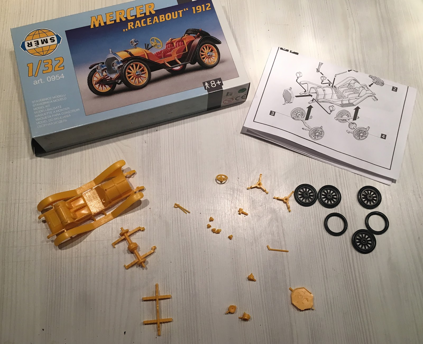 cristianci models Mercer "Raceabout" 1912 Smer 132
