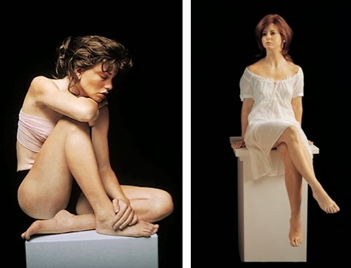 05-Hand-on-Shoulder-and-Crossed-Legs-Artist-Marc-Sijan-Hyper-Realistic-Sculptures-Oil-Paints-www-designstack-co