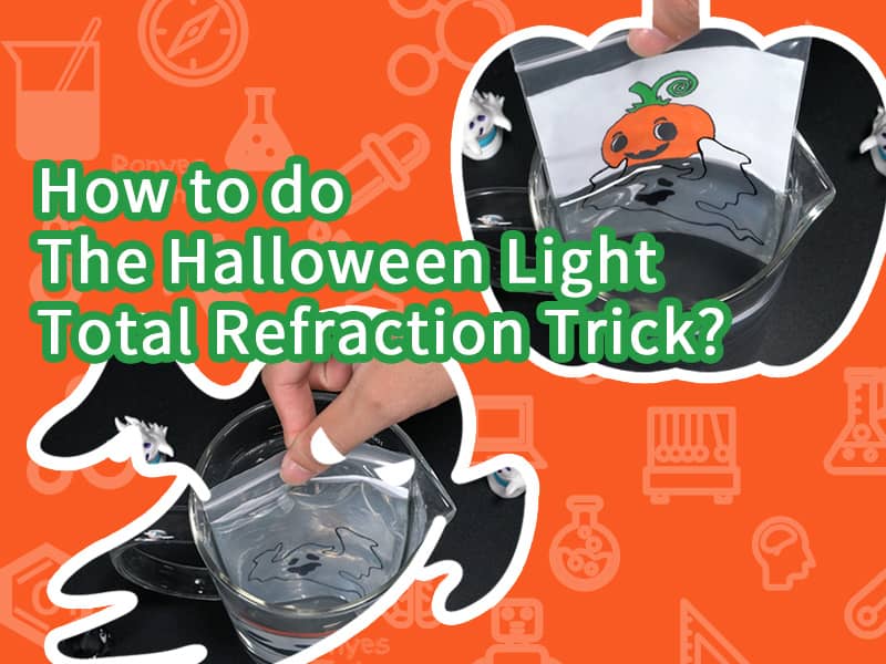 Zip Lock Bag Water Refraction Halloween Activity Science