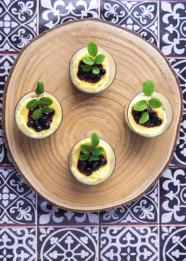 Mini cheesecakes con frutos rojos #microondas #singluten #sinlactosa