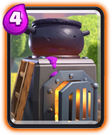 Fornalha Clash Royale Carta