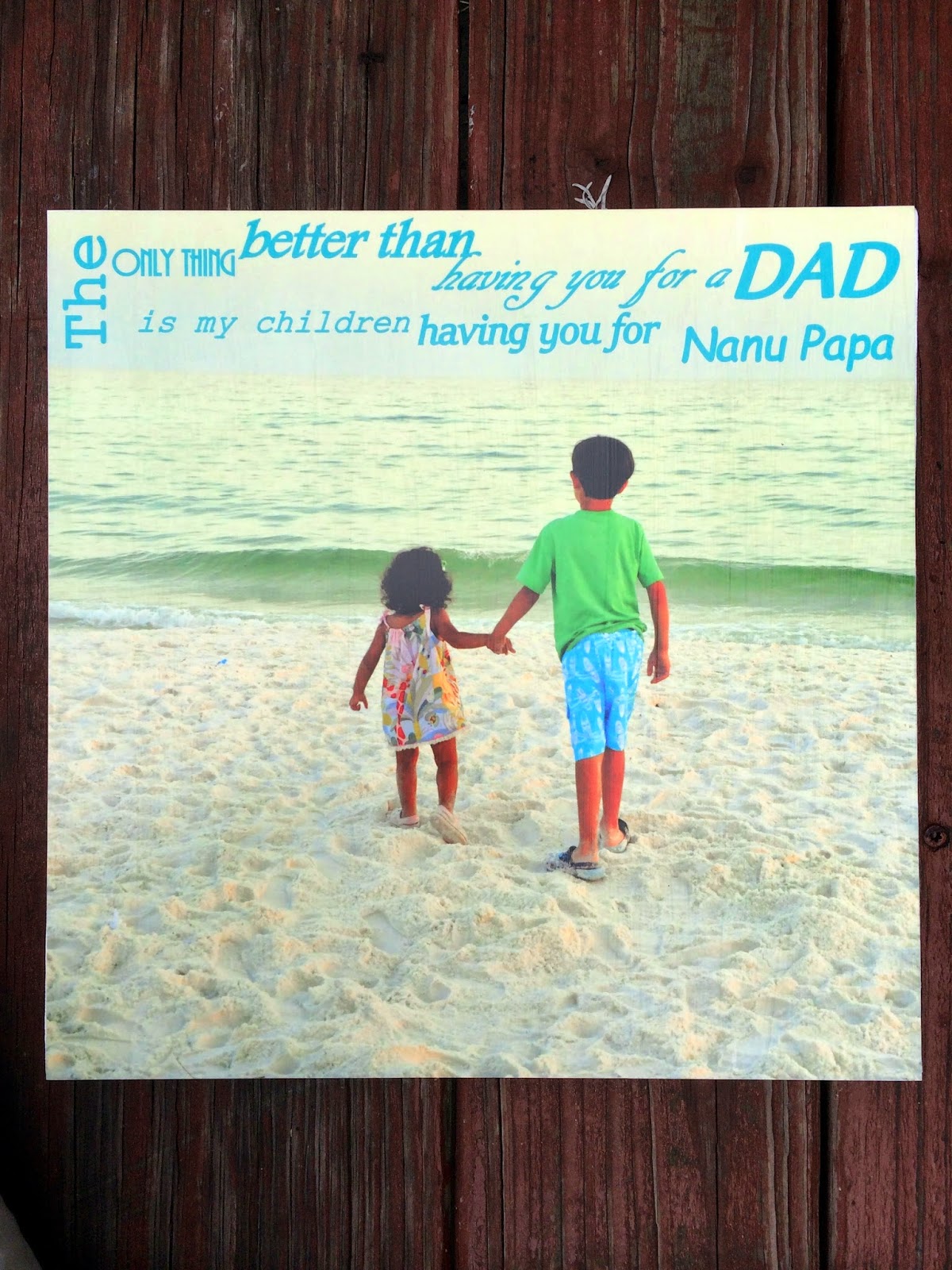 Craft a Special DIY Father's Day Canvas Art
