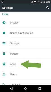 How to changing default apps on android