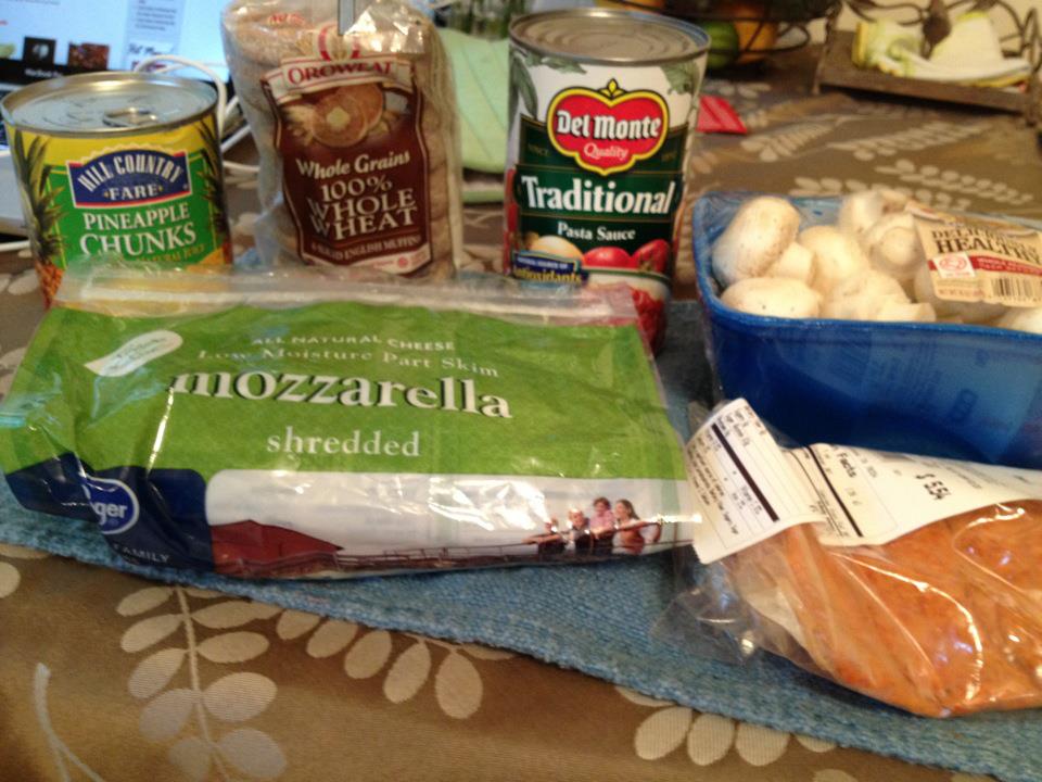 Healthy Living by Lauren Whole wheat english muffin pizzas!