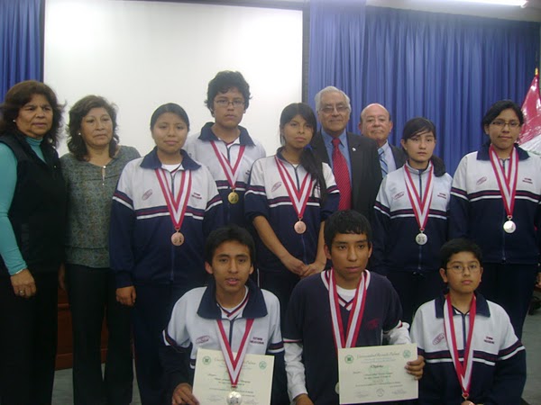 OLIMPICOS GANADORES DE LA V OLIMPIADA PERUANA O.P.B 2010