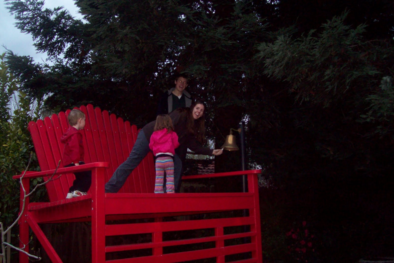 The Withers' The big red chair