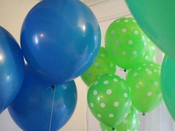 Balloon Decoration for Ninja Turtles Birthday Party