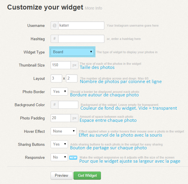 Tuto Blog : Ajouter un widget Instagram sur son blog Blogger . Lady Bird Red || http://ladybirdr.blogspot.fr/ Ajouter un widget Instagram sur son blog Blogger