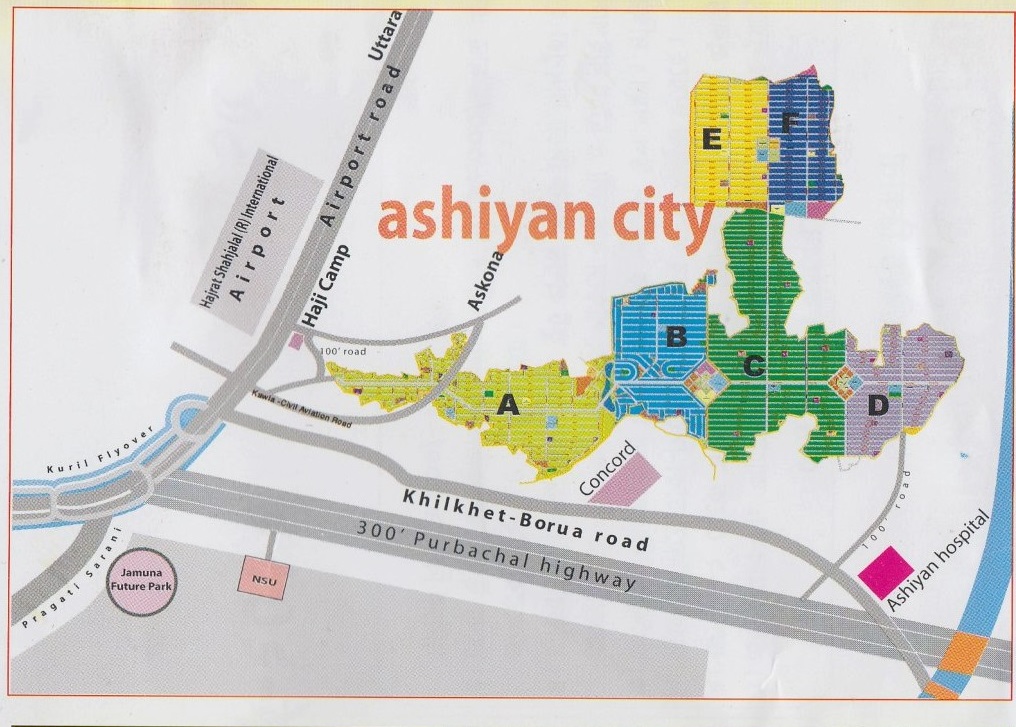 Ashiyan City Layout