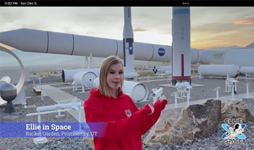 Checking out Rocket Garden in Promontory, UT (Source: https://www.youtube.com/watch?v=pQTl5t8GlUE)