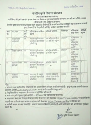 Kendriya Krishi Vikas Sangathan Recruitment, Kendriya Krishi Vikas Sangathan